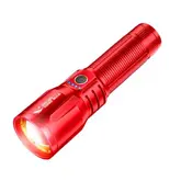 Lanterna Smiling Shark Sd-7008 C/Bateria Vermelho Usb-C