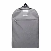 Mochila Kolke Kvm-339 C/ Cadeado Cinza Claro/Pre