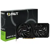Placa De Video Palit Infinity 2 8Gb Nvidia Geforce Rtx4060 Gddr6 Ne64060019P1-1070L 128Bits 1830Mhz, 1Xhdmi, 3Xdisplayport