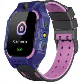 Relogio Luo Q09 Kids/Lanterna/Gps/Rastreo/Roxo