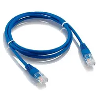 Cabo Rede Utp 1.8Mts Microfins Cat5 Blue em Topdek Informática