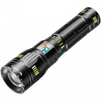 Lanterna Smiling Shark Sd-5996 Multi Funcion Preto em Topdek Informática