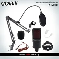 Microfone Sate A-Mk06 Live Broadcast em Topdek Informática