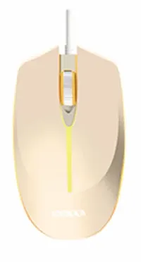 Mouse Sate A-517 Usb 1000Dpi Beige em Topdek Informática