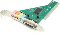 Placa De Som Pci Cristal 32Bits em Topdek Informática