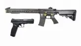APS AEG ASR118 + APS PISTOL Z1