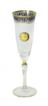 Conjunto Art Decor Monica Versace Para Champagne 6 Tacas
