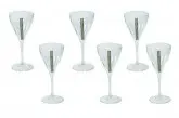Conjunto Chinelli Regina Para Conhaque 6 Tacas