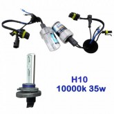 Lampada Xenon HID10 AC Cor 10000k 12volts 35watts