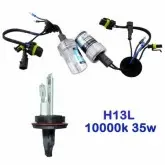 Lampada Xenon HID13L AC Cor 10000k 12volts 35watts