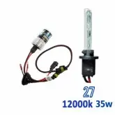 Lampada Xenon HID27 AC Cor 12000K 12volts 35watts