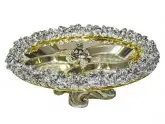 Petisqueira Chinelli Maucy C/Base Dourado