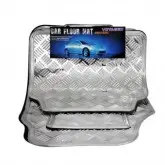 Tapete Para Carro Kit-5 Silver
