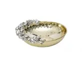 Tigela Chinelli Diamante Dourado