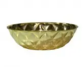 Tigela Chinelli Goal Dourado 15cm