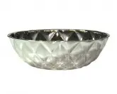 Tigela Chinelli Goal Prata 15cm