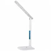 Abajur LED Touch Quanta QTABL15 de 6W com 230 Lúmens, Calendário, Alarme - Branco