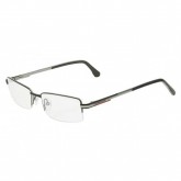 Óculos de Grau QuikSilver QO3006 Masculino, Tamanho 53-17-140, Metal - Preto e Cinza