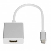 Adaptador Tipo-C para Hdmi 4Life Usb 3.1-C para MacBook - Branco