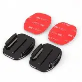 ADHESIVE GOPOWER 2 FLAT BASE + 3M GOPRO