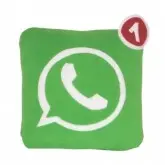 Almofada Whatsapp GEEK PILLOW
