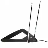 Antena para TV Digital Interna Bak BK-ANT187-IN VHF/HDTV/DAB ? Preto