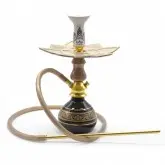 Arguile Completo Fumée Amazon - Preto e Dourado