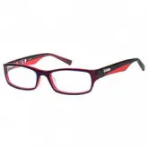 Armazón Para Lentes Roxy Seeya Eerjeg00006 - Rojo/Negro