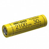 Bateria Nitecore IMR18650 Recarregável para Vaporizador, 2100mAh 30A - Amarelo