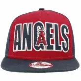 BONE Aba reta NEW ERA 9.50 A-FRAME ANGELS OF ANAHEIN
