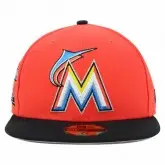 BONE Aba Reta NEW ERA 9.50 SNAPBACK MIAMI MARLINS TURNOV