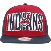 BONE Aba reta NEW ERA 9fifty A-FRAME CLEVELAND INDIANS
