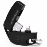 Cabo Lightning Chaveiro AVANTREE HANDISYNC FDKB-TR107-BLK