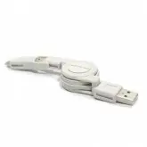 CABO RETRÁTIL MAGIC CABLE - USB MULTI-PONTAS - TACC-RMMC90GR D