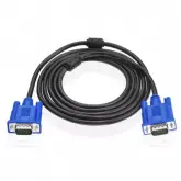 Cabo Vga Microfins De 15 Pinos E 2 Metros - Preto