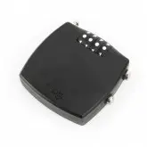 Cadeado Knog Milkman Cabo de Bloqueio-Preto