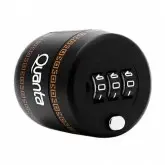 Cadeado para Garrafa Quanta QTCGB03 com 3 Dígitos - Preto