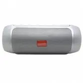 Caixa de Som Portátil Ecopower EP-2307 10W com Bluetooth/SD/FM/Auxi/USB - Prata