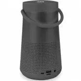 Caixa de Som Portátil Quanta QTSPB38 com USB/Auxiliar/FM Bateria de 2000mAh - Preto