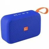 Caixa de Som Portátil Quanta QTSPB44 com Bluetooth/USB/FM/MicroSd/Microfone 600mAh - Azul