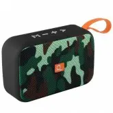 Caixa de Som Portátil Quanta QTSPB44 com Bluetooth/USB/FM/MicroSd/Microfone 600mAh - Camuflado