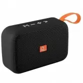 Caixa de Som Portátil Quanta QTSPB44 com Bluetooth/USB/FM/MicroSd/Microfone 600mAh - Preto