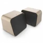 Caixa de Som Portátil VRS Design Bluetooth I-BOOM Gold