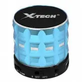 Caixa de Som Portátil X-Tech XT-SB546 com Bluetooth/USB/TF/Mini Jack 3.5mm - Azul
