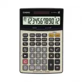 Calculadora Compacta Casio Dj-220D Plus - Negro/Platead