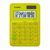 Calculadora Compacta Casio Ms-7Uc-Yg De 10 Dígitos - Am