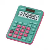 Calculadora Compacta Casio Mx-12B-Gnrd Con 12 Dígitos -
