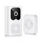 Campainha Inteligente Ip Wi-Fi Doorbell X6 Com Câmera H