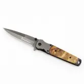 CANIVETE 416 (S-3) BROWNING MADEIRA/CINZA