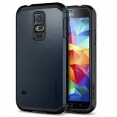 Capa Galaxy S5 Spigen Touch Amor Metal Slate